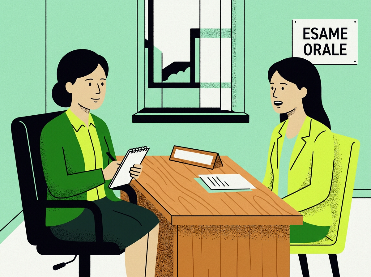 Ilustração de conversa oral